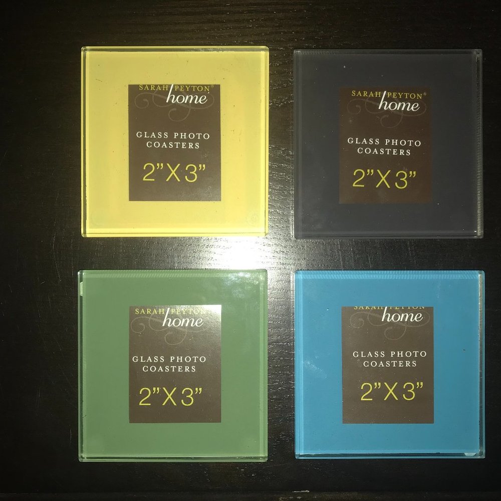 Coaster Picture Frame Set - Set of 4 - New.